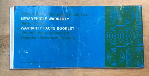 1970 Ford Owner´s Manual