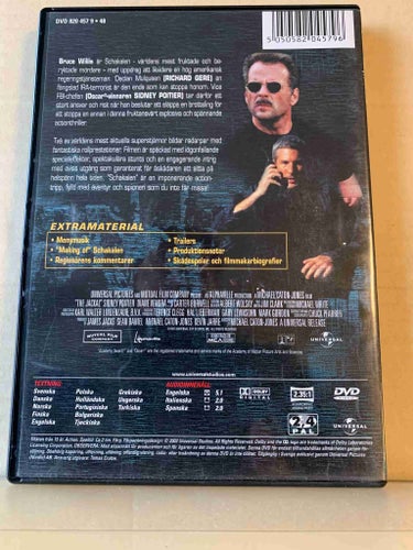 Shakalen, Dvd