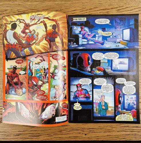 Deadpool vs Carnage 1 2014 Marvel Comic