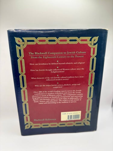 The Blackwell Companion to Jewish Culture – 1989 Inbunden