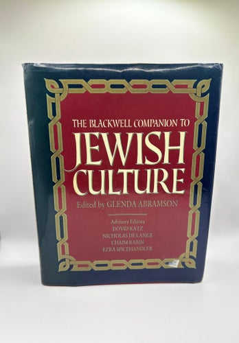 The Blackwell Companion to Jewish Culture – 1989 Inbunden