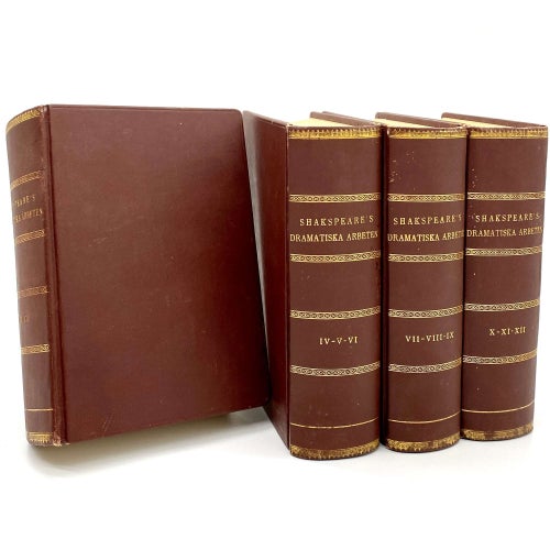 Shakespeares dramatiska arbeten I-XII av William