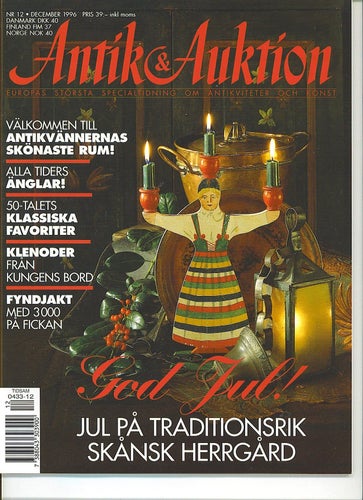 Antik & Auktion 12/1996 - Änglar, vinter i konsten m m