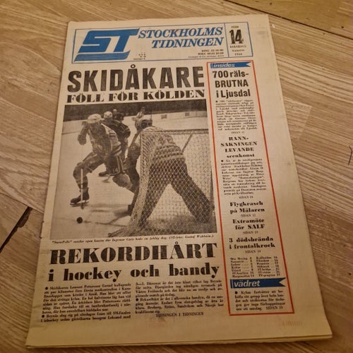 Stockholms-Tidningen från 14 februari 1966