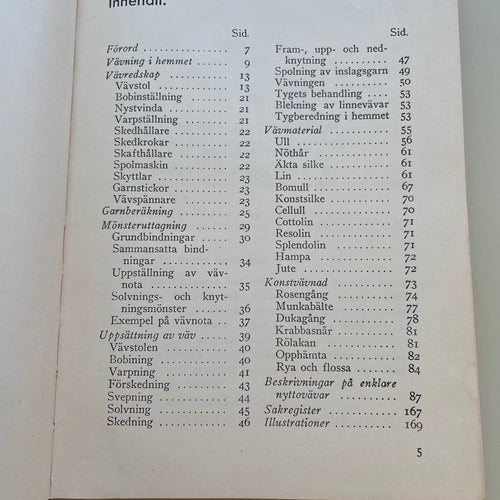 I vävstolen - Handbok i vävning del 1