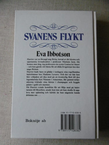 Svanens Flykt, Eva Ibbotson, 1994