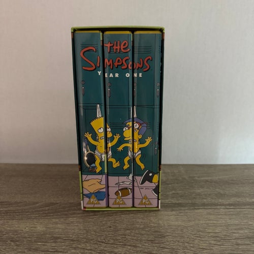 The Simpsons VHS - Säsong 1 - VHS (Year One) - (Super RARE)