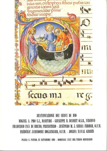 Cappella papale. Presieduta dal santo padre...