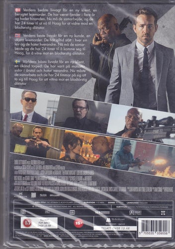 DVD / The Hitman's Bodyguard / Ryan Reynolds, Samuel L. Jackson / Ny & Inplastad