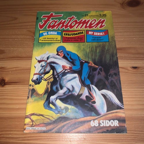 Fantomen 1973 nr 21