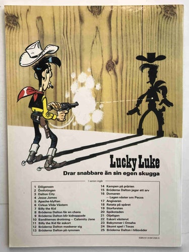 Lucky Luke - 25. Bröderna Dalton i blåsväder. FN+