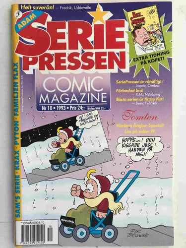 Seriepressen - 1993:10 VF med pren.kupong