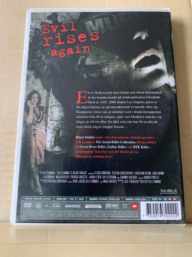 Black Dahlia, Dvd