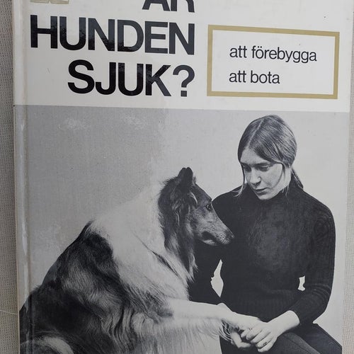 Bok ICA förlaget 1973 Birgitta Wikström Är Hunden Sjuk? B 15,5 cm H 20,6 cm