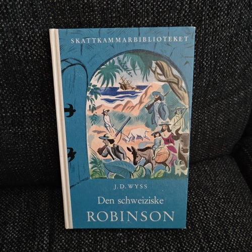 Den schweiziske Robinson av J. D. Wyss, 1959 - MKT BRA SKICK!
