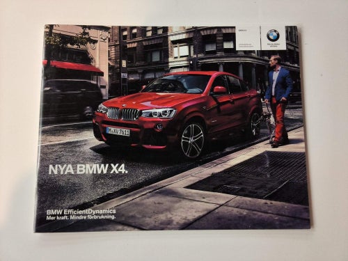 Broschyr BMW X4