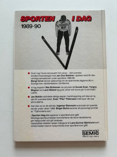 Sporten I DAG 1989-90, 1992-93, 1993-94, 1995-96, 1996-97 sælges