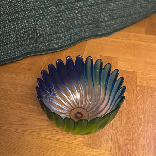Skål Walther Glas, Tyskland Vintage Waltherglas Original Made in Germany