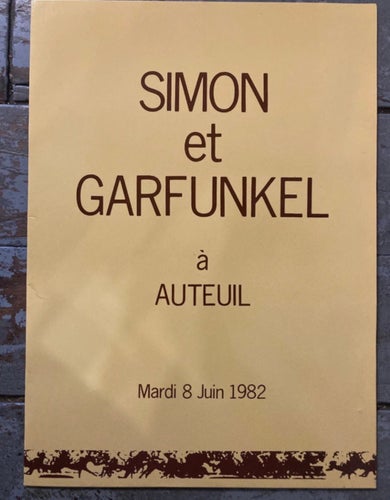 Simon & Garfunkel 1982 - The Concert in Central Park - CBS Press Kit