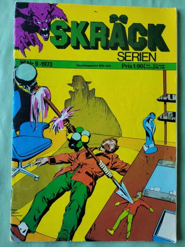 Skräckmagasinet nr 9 från 1973