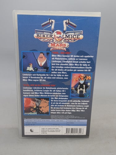 Biker Mice From Mars - Gasa och kör - Svenskt tal - VHS