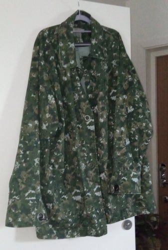 ASOS grön jacka/kappa