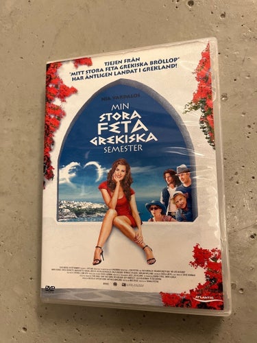 Min stora feta grekiska semester DVD – romantisk komedi