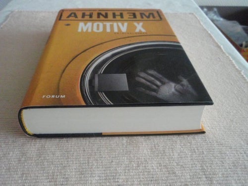 Stefan Ahnhem - Motiv X - Kriminalroman - Mycket fint skick