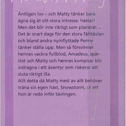 Modigt , Matty ! - Jane Ayres
