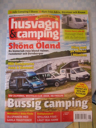 Allt om Husvagn & Camping Nr:8-2016
