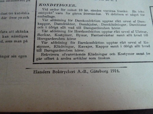 TIDSFÖRDRIF, 1914, SVERIGES VÅR, TIDNING