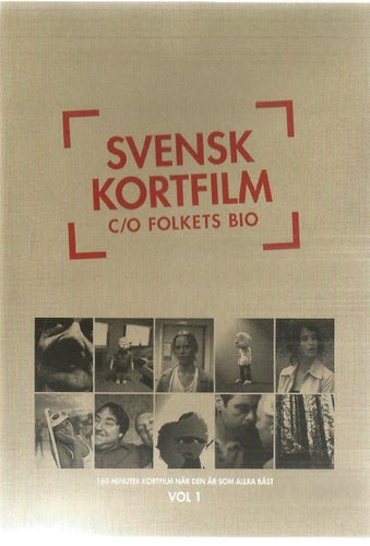 SVENSK KORTFILM C/O FOLKETS BIO - 160 MIN - VOL 1 ( SVENSKT TEXT)