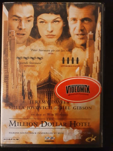 Million dollar hotel DVD
