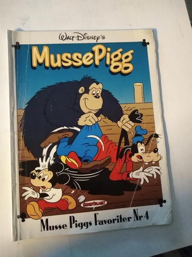Musse Pigg Musse Piggs favoriter nr 4. Very Good
