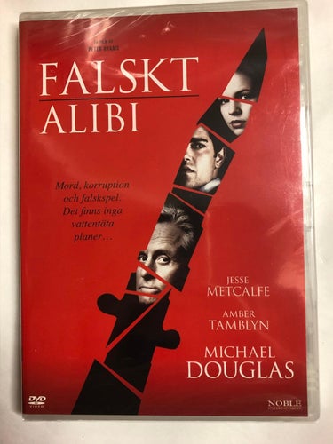 DVD Falskt Alibi INPLASTAD