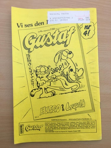 GUSTAF Nr 3 1986