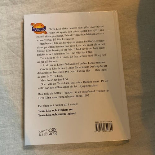 Tuva-Lisa, Sören Olsson, Anders Jacobsson, barnbok