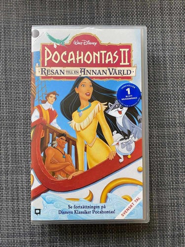 Walt Disney - Pocahontas 2 - Resan till en annan värld - VHS
