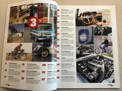 CLASSIC MOTOR NR 3 2017 MERCEDES 600,VOLVO 240 DL,CORVAIR,CITROËN DS,SCANIA 110,