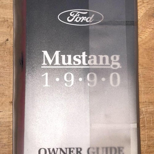 1990 Ford Mustang Owner Guide
