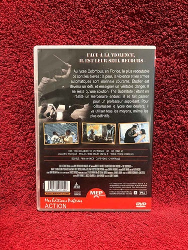 DVD / The Substitute / Tom Berenger / Mycket Gott Skick (Fransk Utgåva)