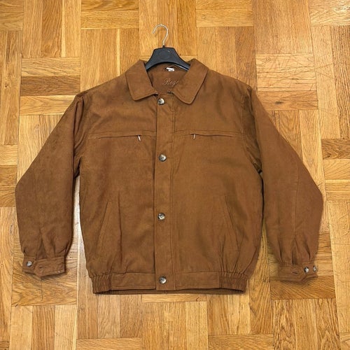 Roger Kent brun jacka, storlek L vintage