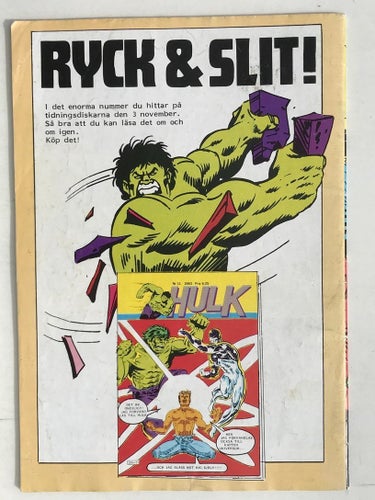 Spindelmannen - 1983:11. VG-FN med pren.kupong