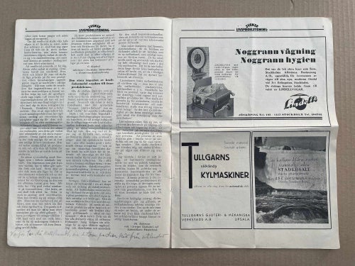 Svensk Livsmedelstidning 1934 Nr. 7 A