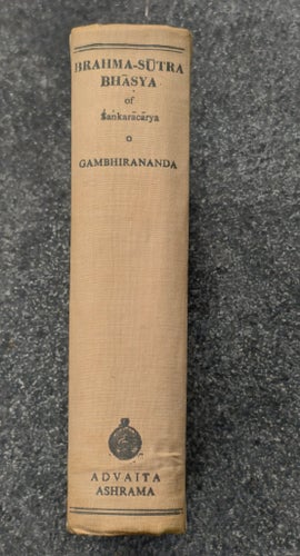 Brahma-Sutra Bhasya av Sankaracarya, Gambhirananda, 1977