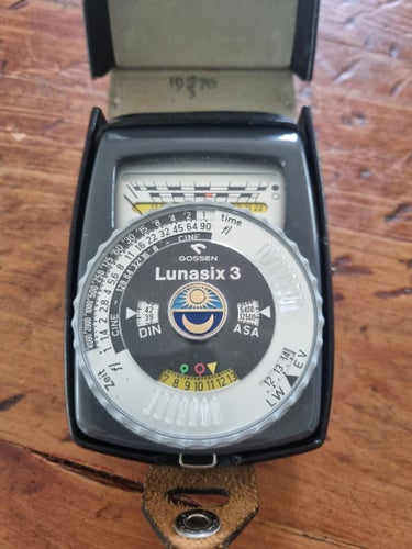 Ljusmätare Gossen Lunasix 3