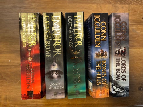 5 x Conn Iggulden - Kejsaren mm - Engelska picket