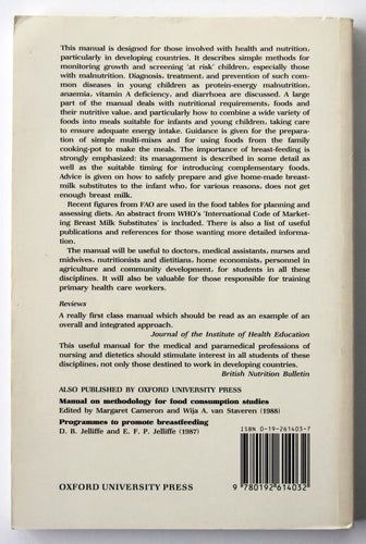 Manual on Feeding Infants and Young Children