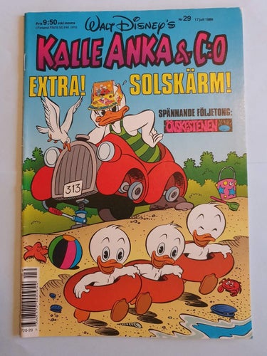 Kalle Anka & Co nr 29 från 1989