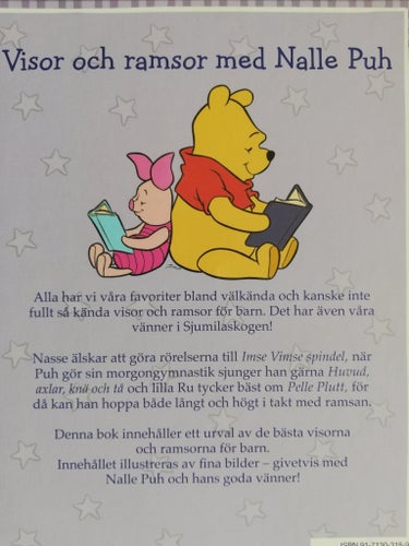 VISOR OCH RAMSOR MED NALLE PUH, DISNEY / DAMM 2006